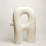 Ceramic White Sculpture