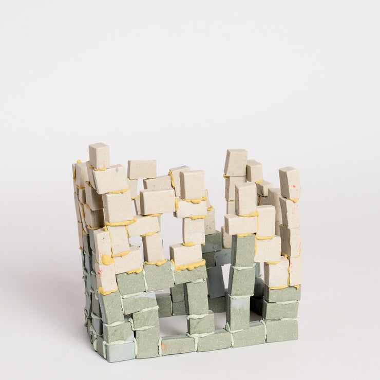 Ceramic sculpture by Melbourne ceramicist Tatts