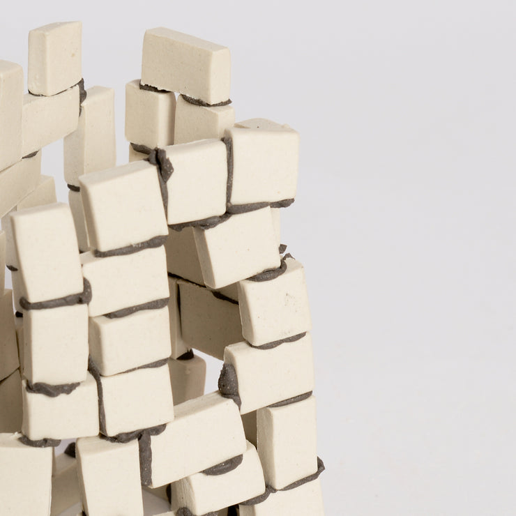 Ceramic sculpture by Melbourne ceramicist Tatts