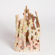 Ceramic sculpture by Melbourne ceramicist Tatts