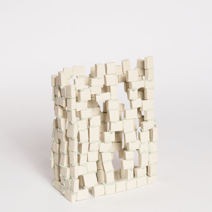 Ceramic sculpture by Melbourne ceramicist Tatts