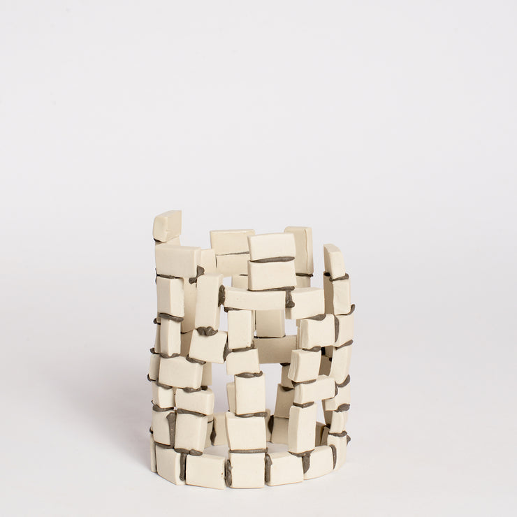 Ceramic sculpture by Melbourne ceramicist Tatts