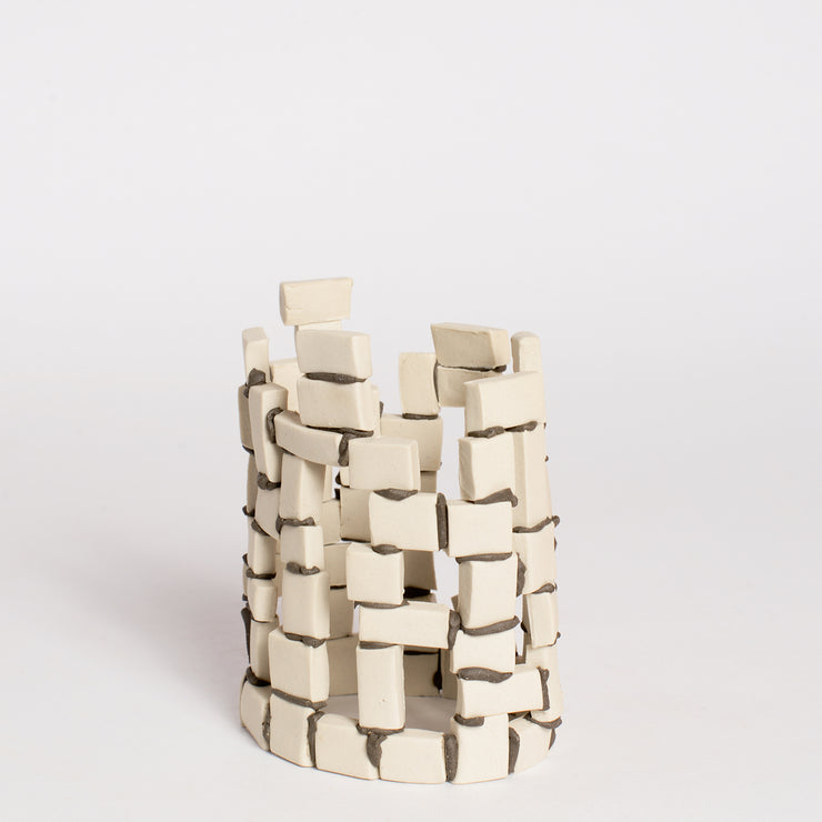 Ceramic sculpture by Melbourne ceramicist Tatts