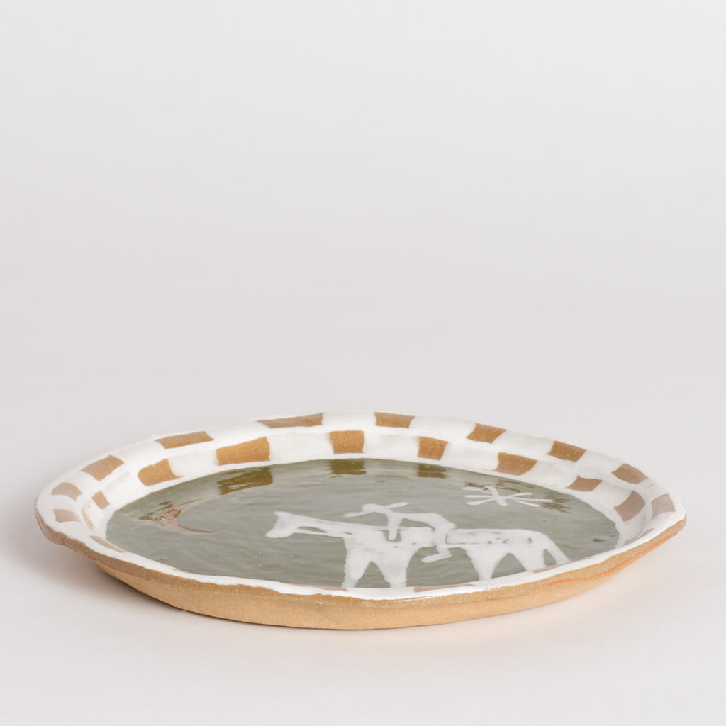 Mini Cowboy Plate