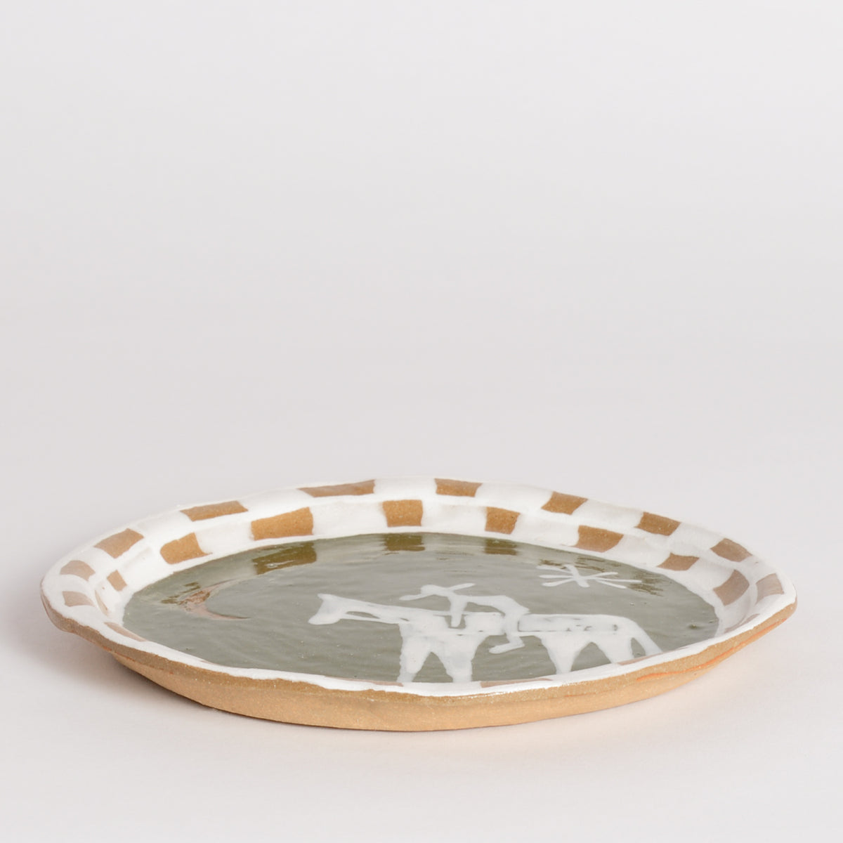 Mini Cowboy Plate