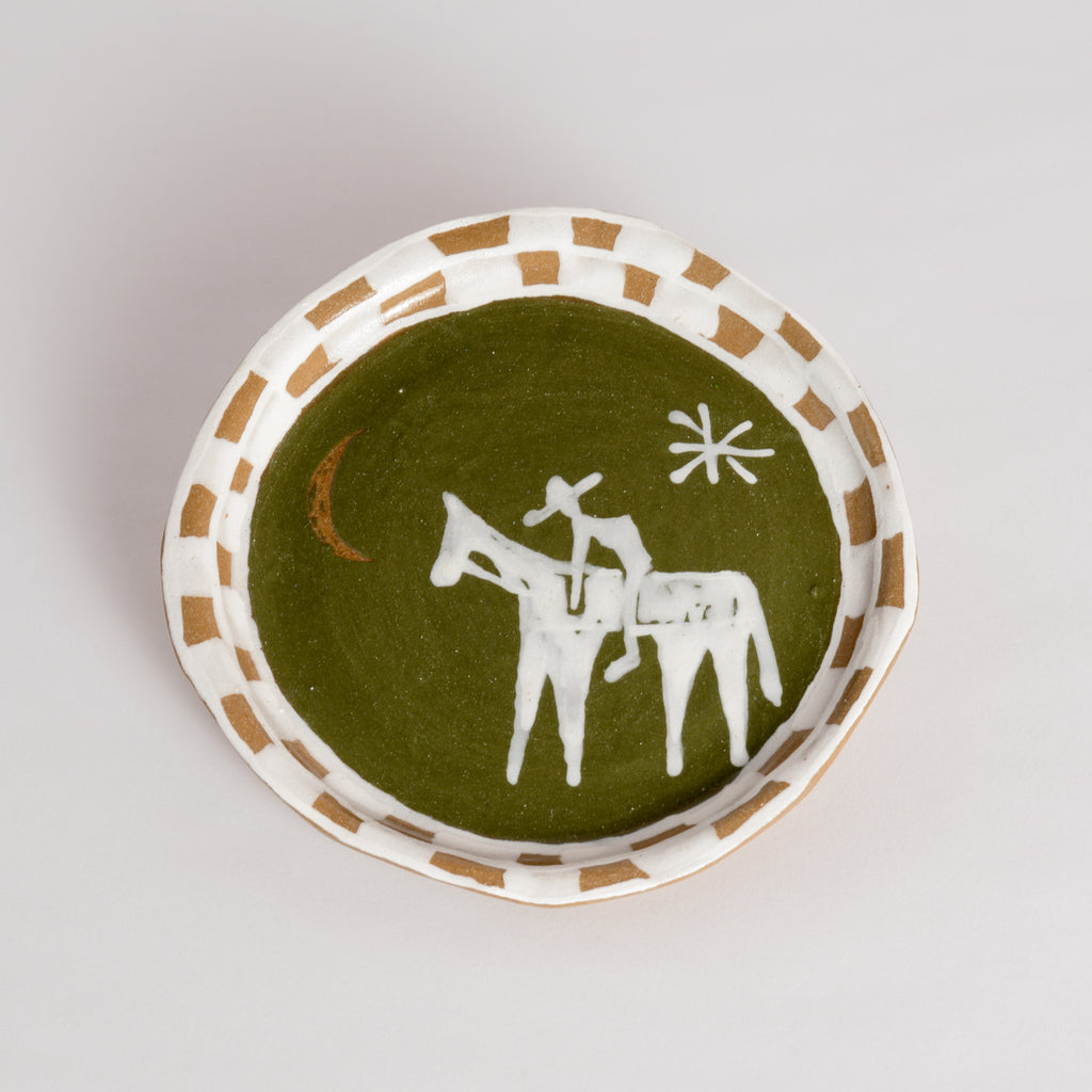Mini Cowboy Plate