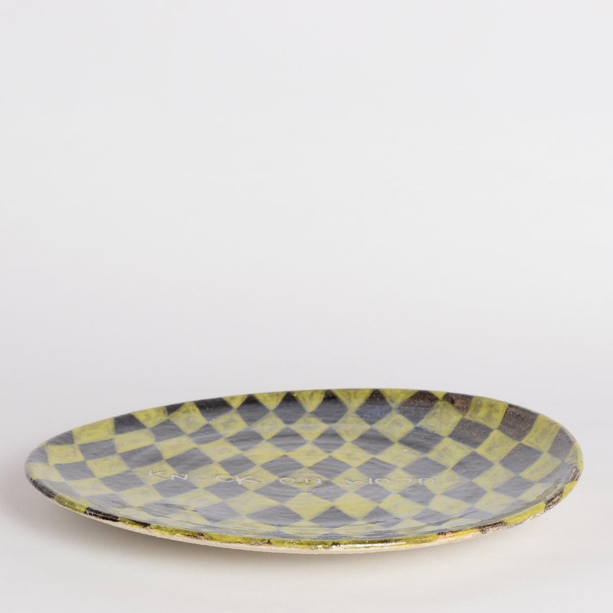 'Knock on Wood' Plate