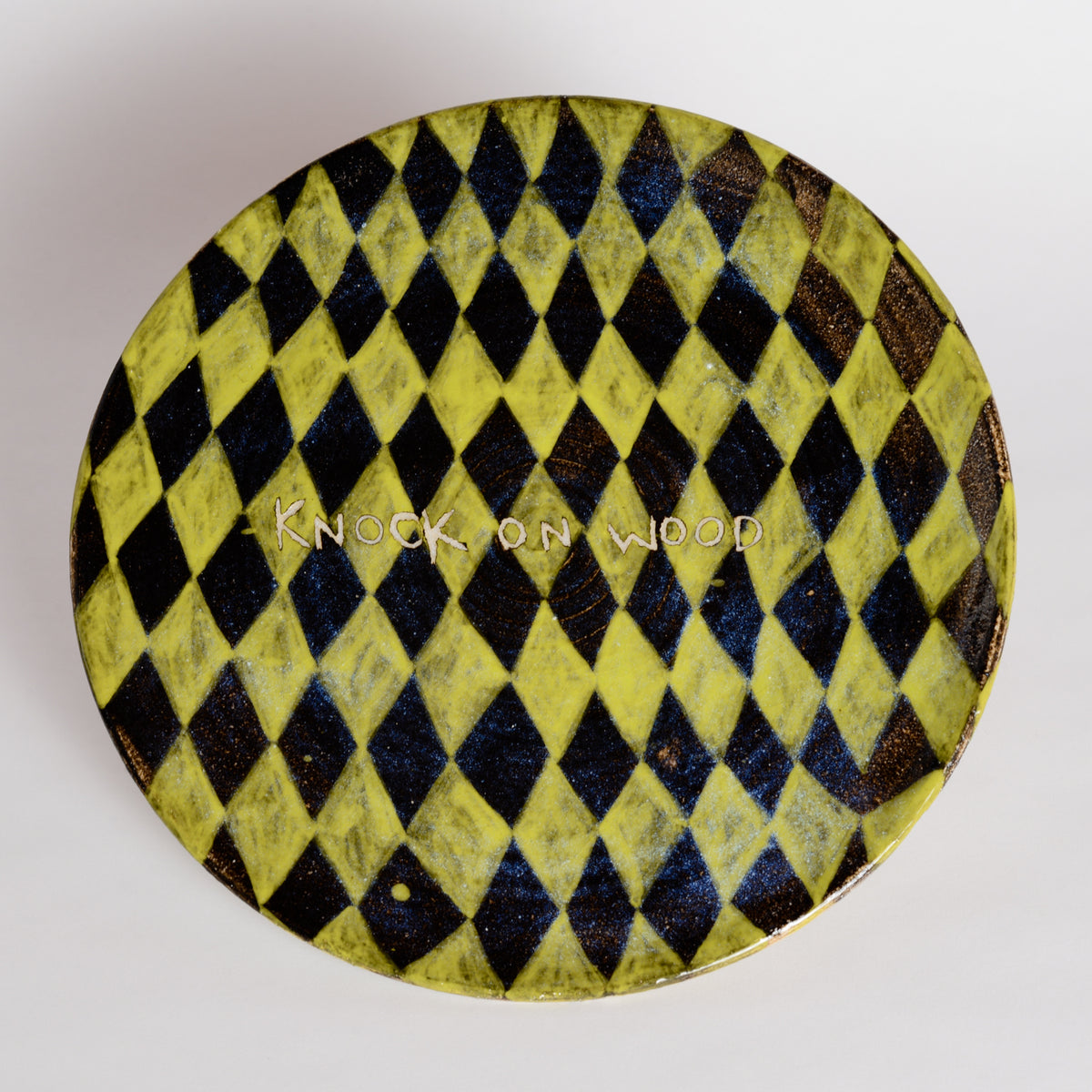 'Knock on Wood' Plate