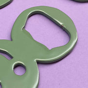 Pale green Cheersie bottle opener