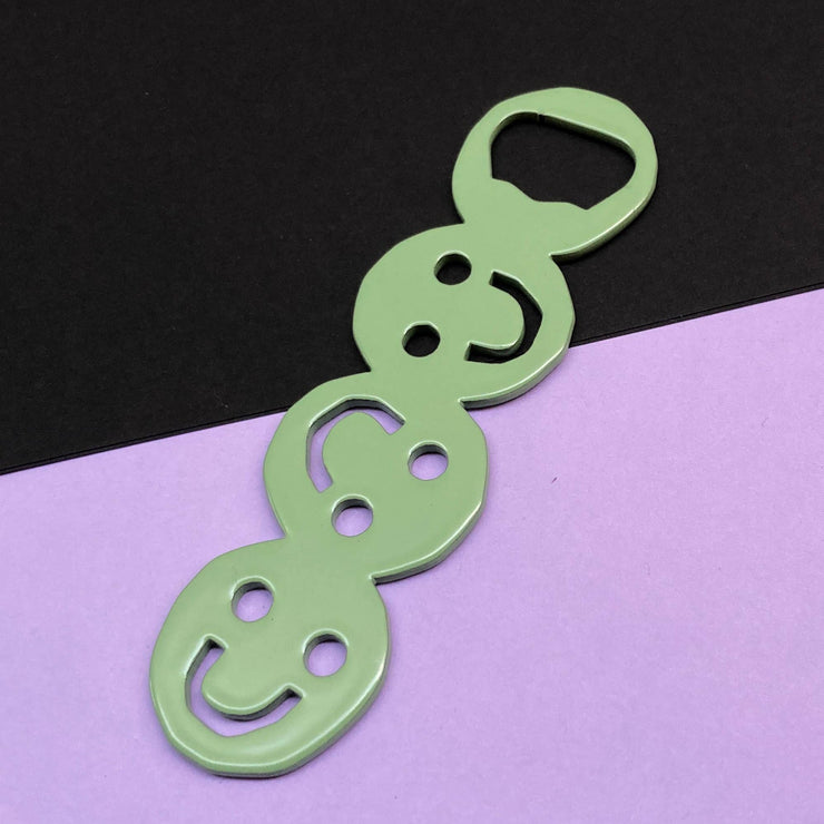 Pale green Cheersie bottle opener