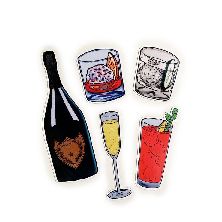 Big Drink Magnets - Set of 5