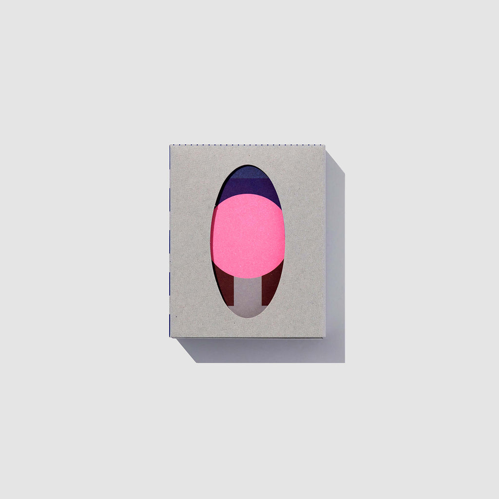 Blue Ink Postcard Box