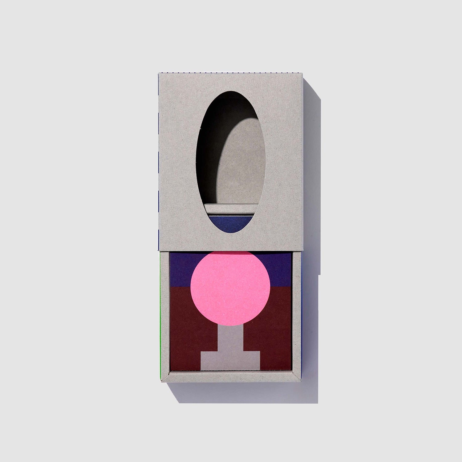 Blue Ink Postcard Box