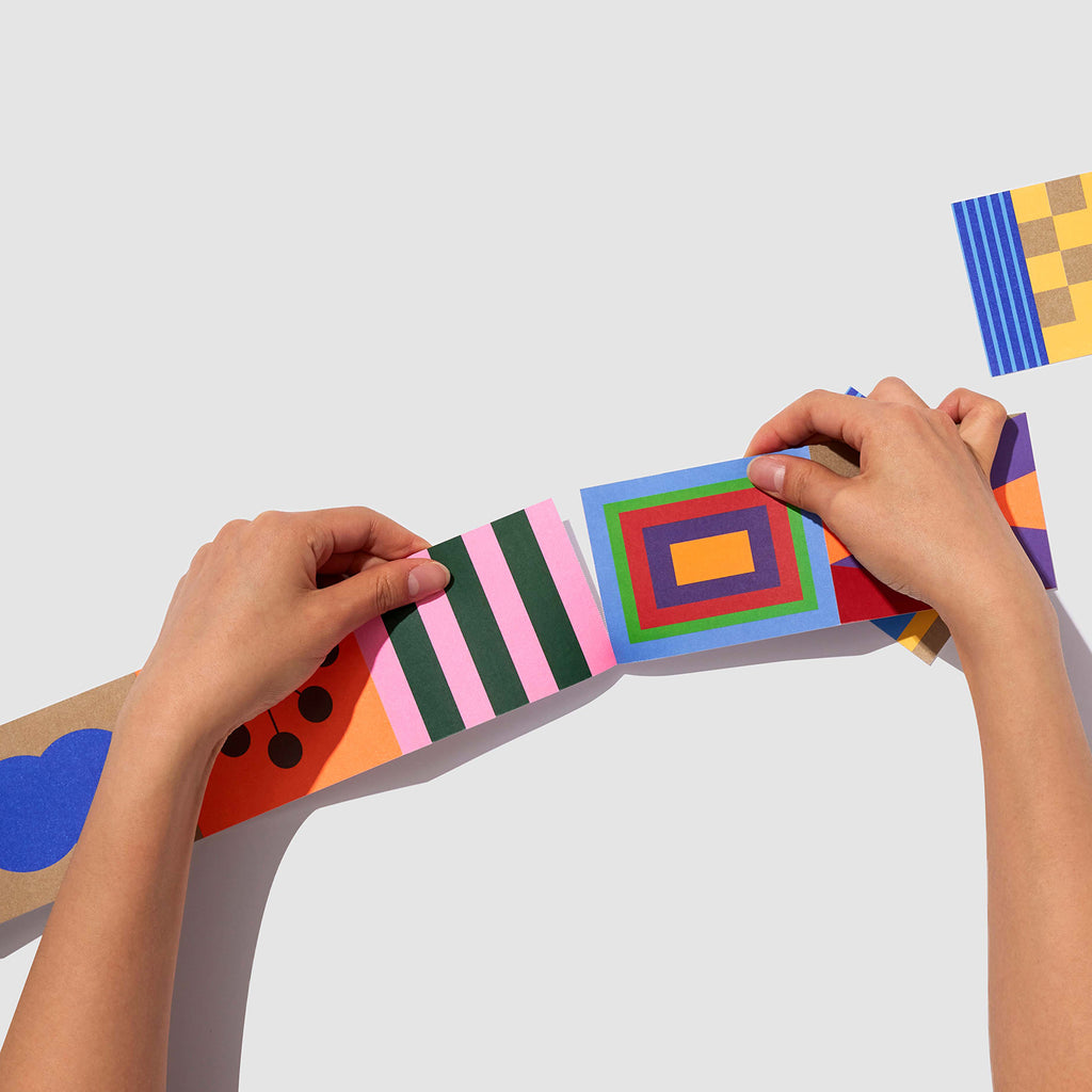 Blue Ink Postcard Box