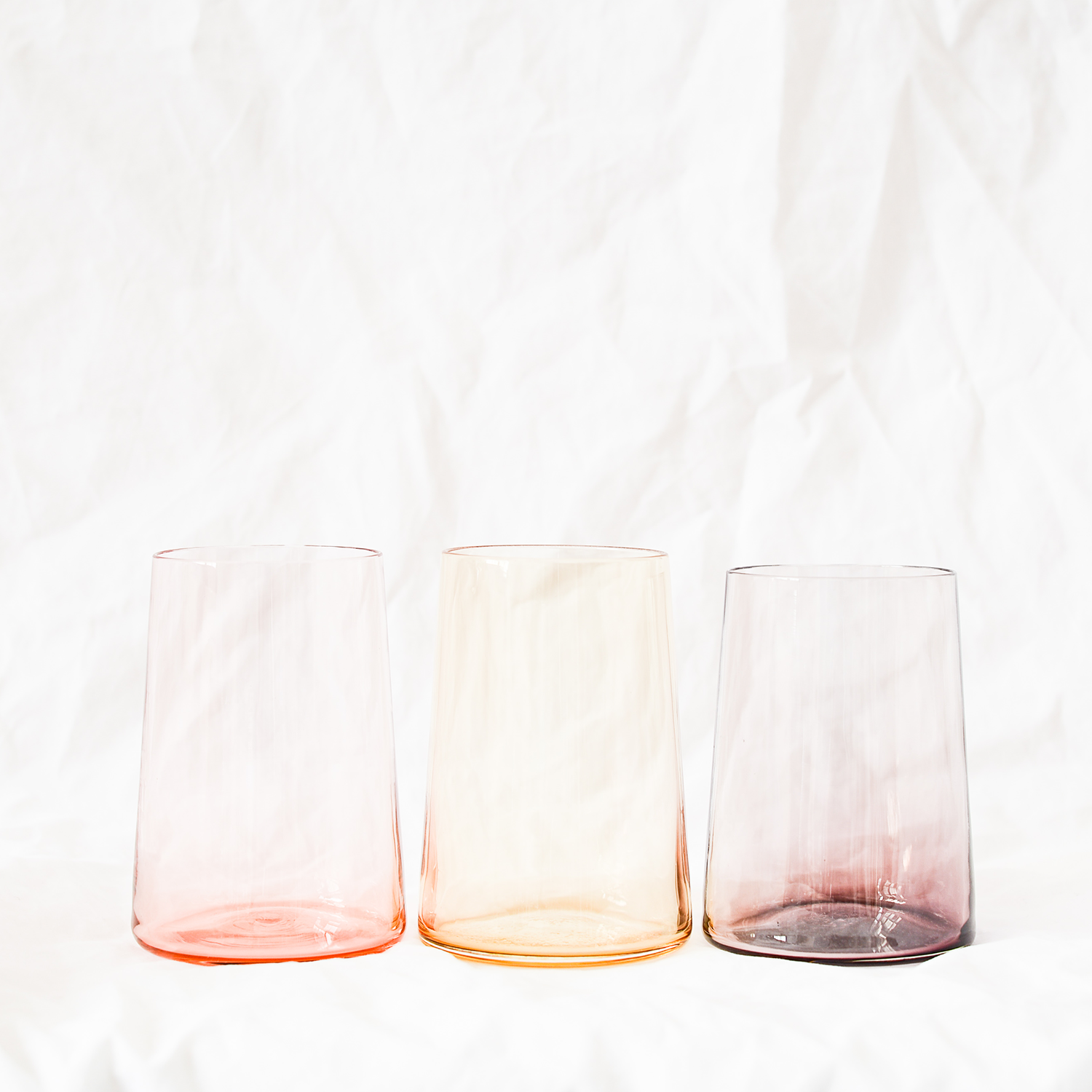 Blown glass handmade by Adelaide-based glass artist Bastien Thomas