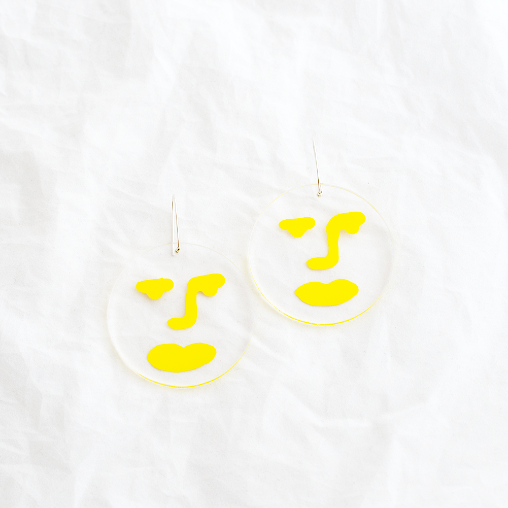 'Face' Earrings