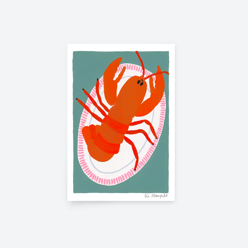 Red Lobster Print