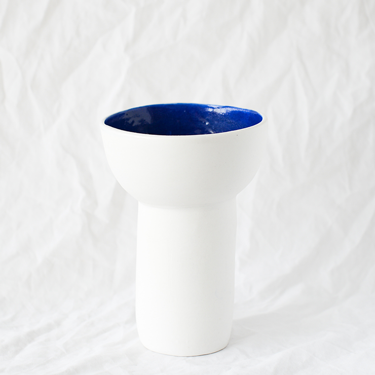 Porcelain Column Vase - Medium