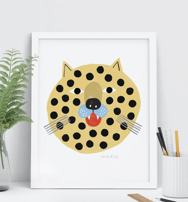 Print featuring original illustration by Melbourne designer Penny from Min Pin