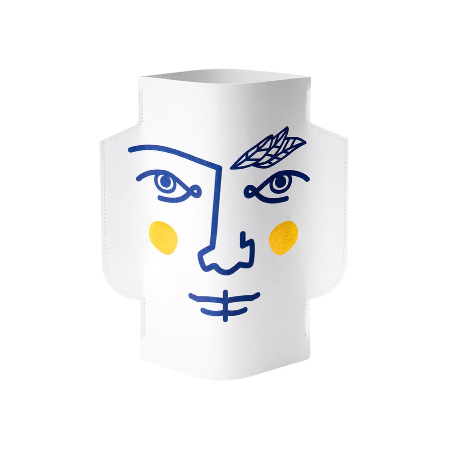 'Janus' Paper Flower Vase