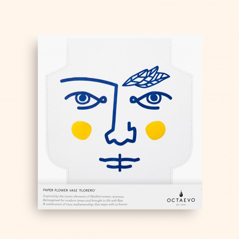 Paper Flower Vase By Barcelona-based Design Brand Octaevo