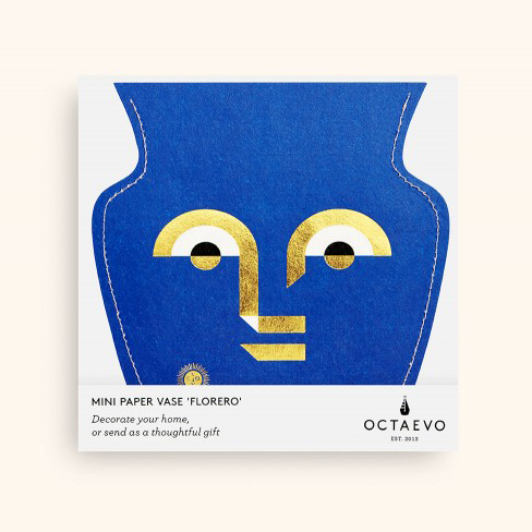 Paper Flower Vase By Barcelona-based Design Brand Octaevo