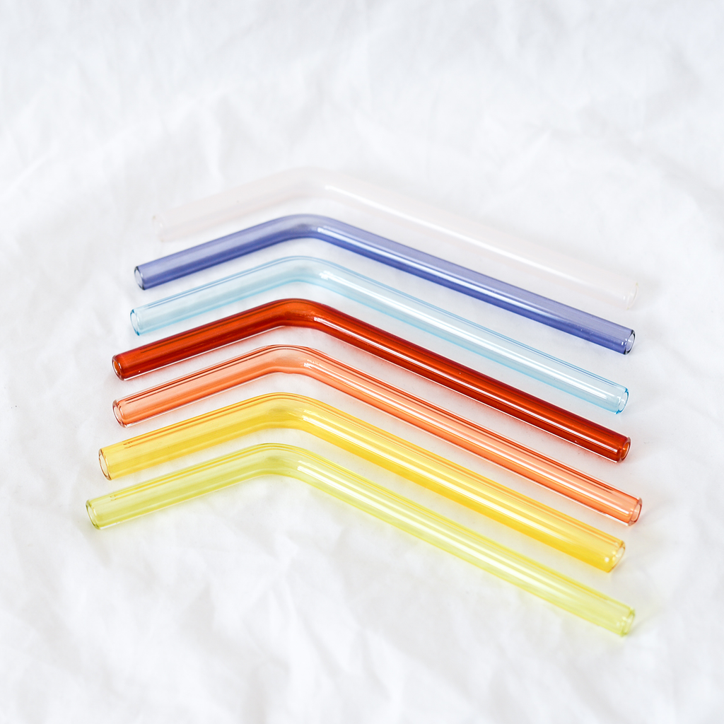 Glass Straw handmade by Adelaide based Studio Dokola