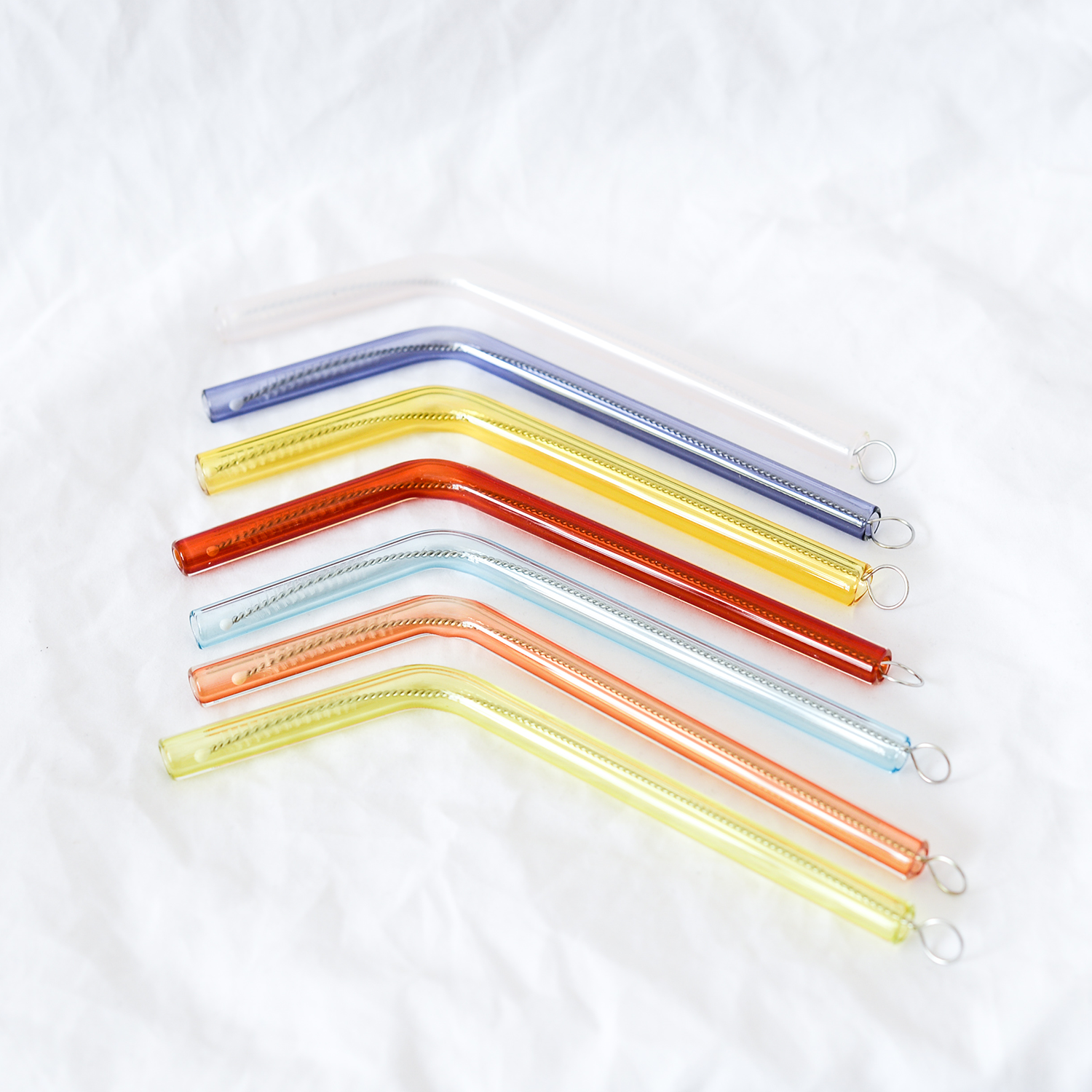 Glass Straw handmade by Adelaide based Studio Dokola