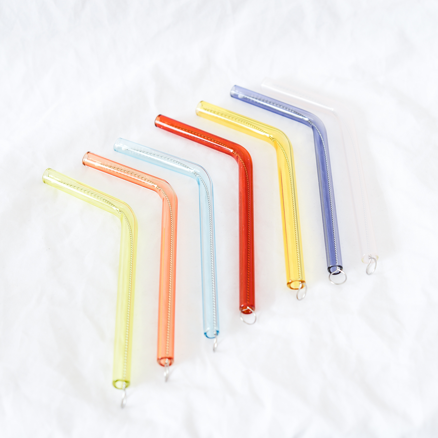 Glass Straw handmade by Adelaide based Studio Dokola