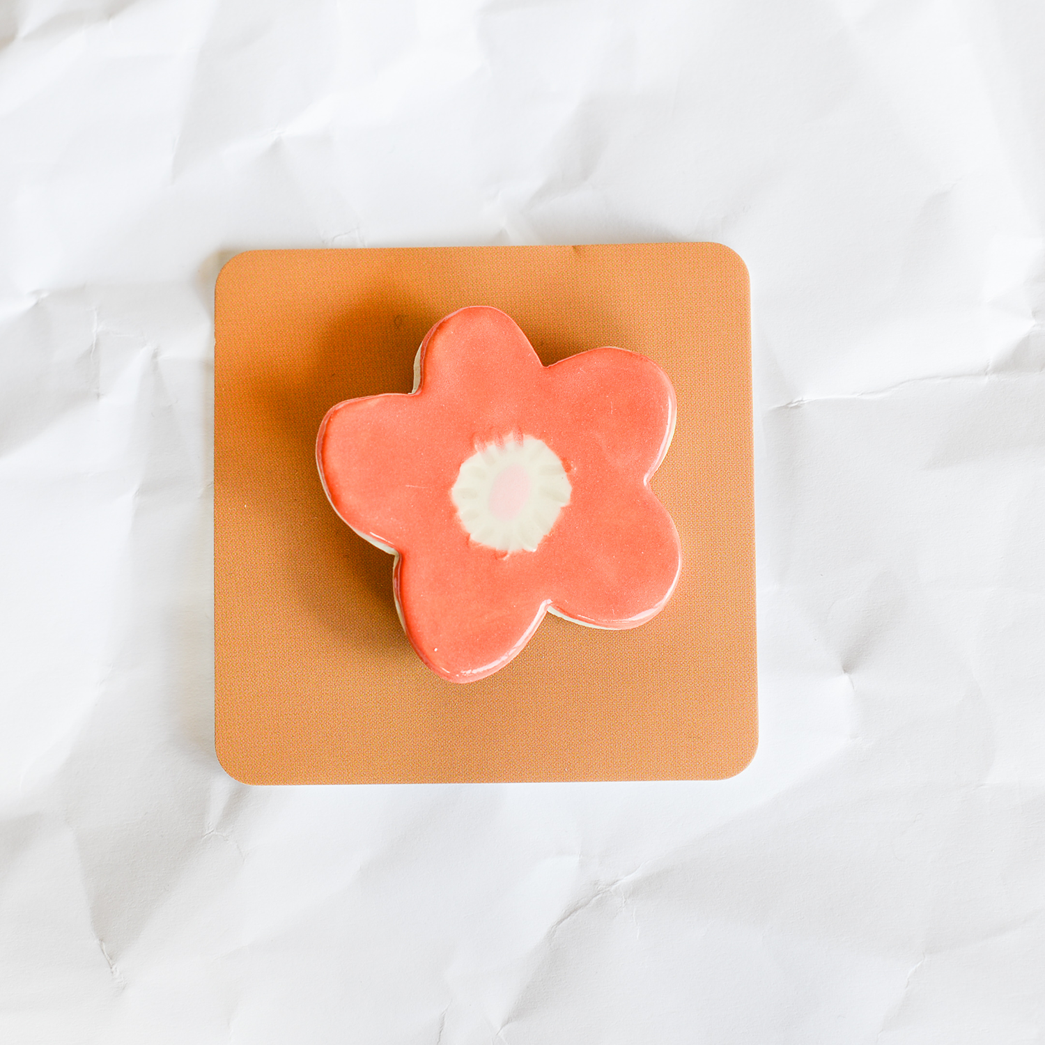 Ceramic earrings handmade by Melbourne designer Togetherness Design